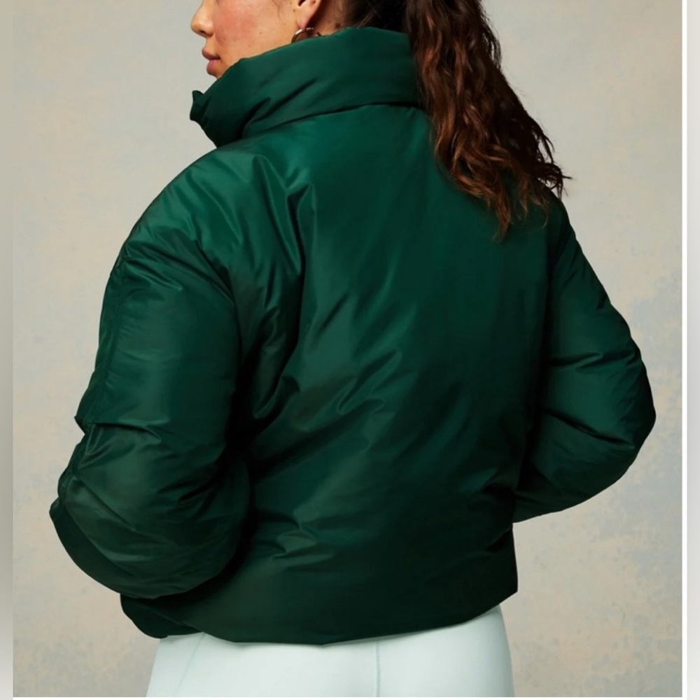 Fabletics ๐๐โ๏ธGreen All Weather Jacket - Sz Small -NWT - Picture 2 of 10